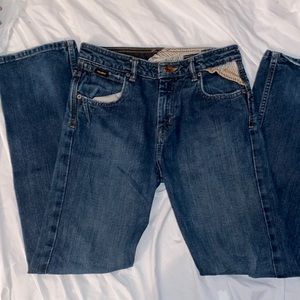 Mens Volcom jeans size 30 blue